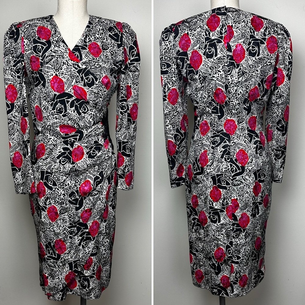 Vintage St. Gillian Silk Dress